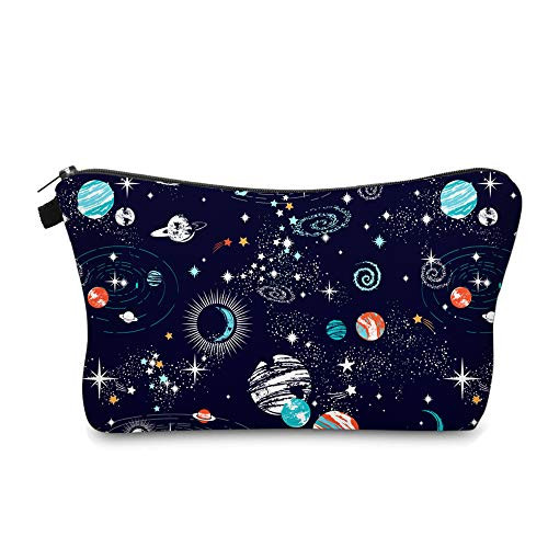 Cute Travel Makeup Bag Cosmetic Bag Small Pouch Gift for Women -Space- Cute Travel Makeup Bag Cosmetic Bag Small Pouch Gift for Women -Space-