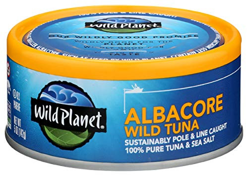 Wild Planet Sustainably Caught Wild Albacore Tuna- Cans- 5 oz