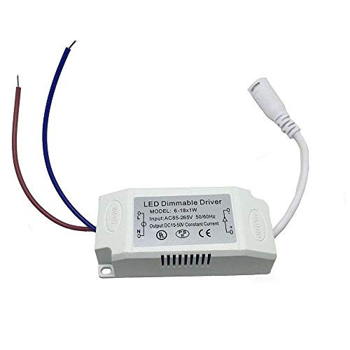 BSOD Led Driver Transformer Power -6-18- W Led Constant Current Driver AC85-265V Power Supply No Waterproof for Downlight Lighting -6-18W-
