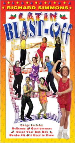 Richard Simmons- Latin Blast-Off -VHS-
