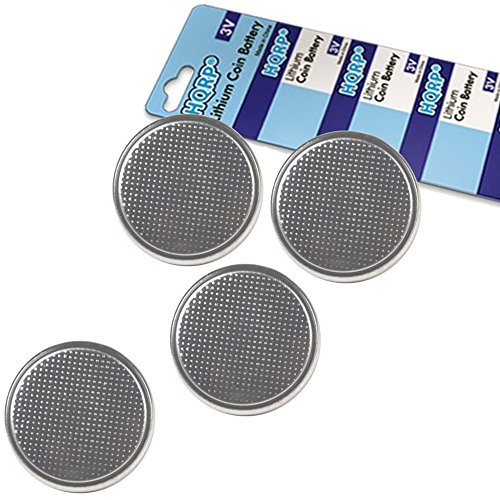 HQRP 4-Pack Coin Lithium Battery Compatible with Accu-Chek Guide Blood Glucose Monitoring System- Sugar Monitor Meter