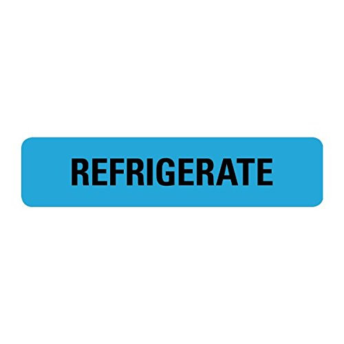 Refrigerate Food Service Medical Labels LV-MFSL59