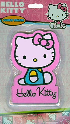 Hello Kitty Jumbo 4inch pink Eraser