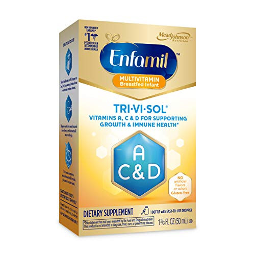 Enfamil Tri-Vi-Sol Liquid Vitamins A- C and D Supplement for Infant- 50 mL dropper bottle Enfamil Tri-Vi-Sol Liquid Vitamins A- C and D Supplement for Infant- 50 mL dropper bottle