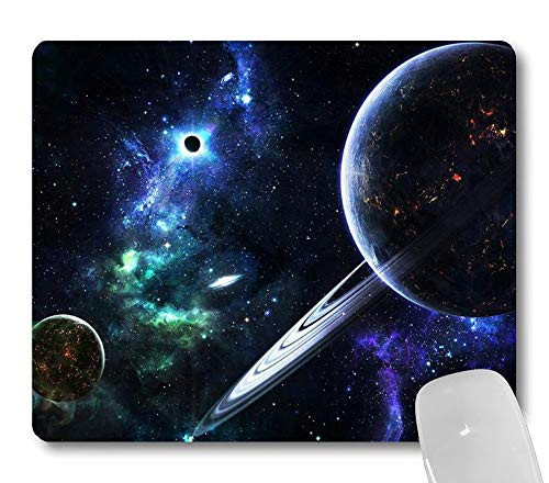 Wknoon Awesome Space Planets Rectangle Mouse Pad 240x200x3mm Mouse Pads Large Navy Blue Galaxy Custom Mat Wknoon Awesome Space Planets Rectangle Mouse Pad 240x200x3mm Mouse Pads Large Navy Blue Galaxy Custom Mat