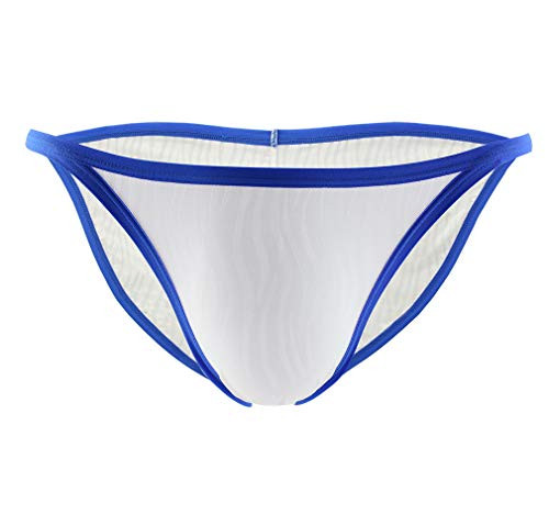 Clothestec New Men's Sexy Briefs Breathable Underwear White