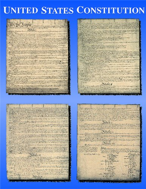 Carson Dellosa Mark Twain United States Constitution Chart -5904-