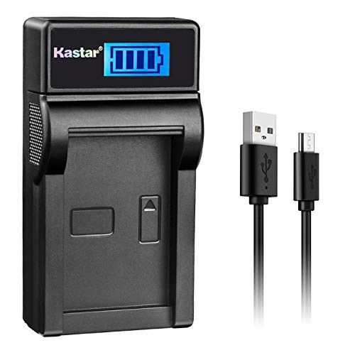 Kastar LCD USB Charger Replacement for Sony NP-BN1 NPBN1 BC-CSN and DSC-QX10 DSC-QX30 DSC-QX100 DSC-TF1 DSC-TX10 DSC-TX20 DSC-TX30 DSC-W530 DSC-W570 DSC-W650 DSC-W800 DSC-W830