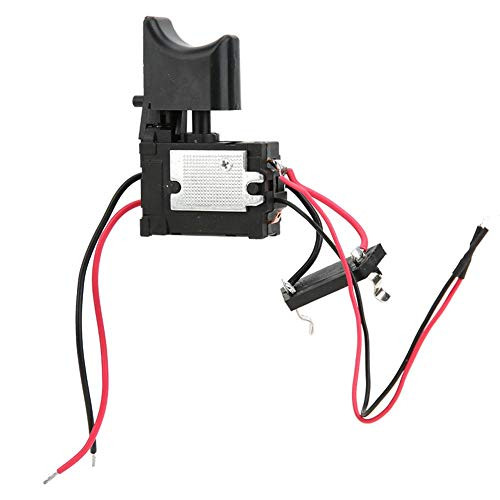 7.2 V - 24 V Lithium Battery Cordless Drill Speed Control Trigger Switch with Small Light- Drill Trigger Switch