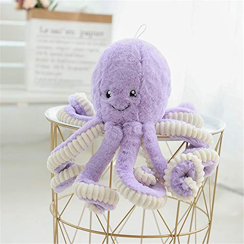 YERZ Octopus Stuffed Animals- Octopus Plush Doll Play Toys?Animals Octopus Toys Doll Toys Stuffed Plush Toys Stuffed Toys Stuffed Animals-18cm-Purple- YERZ Octopus Stuffed Animals- Octopus Plush Doll Play Toys?Animals Octopus Toys Doll Toys Stuffed Plush Toys Stuffed Toys Stuffed Animals-18cm-Purple-