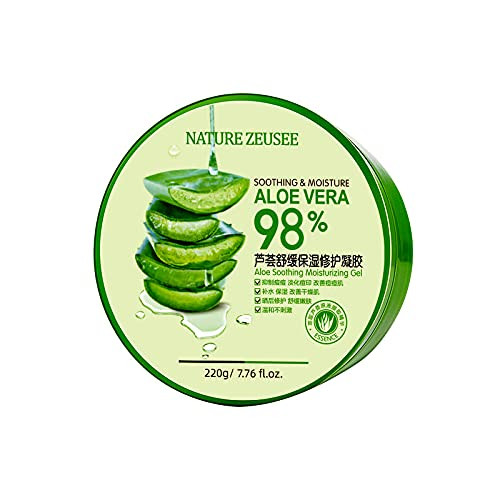 Q'mark Organic Aloe Vera Gel with 98 Percent Soothing Moisture Aloe From Freshly Cut Aloe Plant- Not Powder - No Xanthan - Medium 7.8 oz -M- Q'mark Organic Aloe Vera Gel with 98 Percent Soothing Moisture Aloe From Freshly Cut Aloe Plant- Not Powder - No Xanthan - Medium 7.8 oz -M-