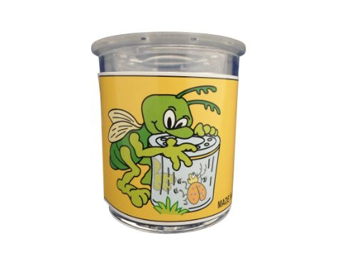 Ajax Scientific Plastic Small Bug Viewer Jar with Ventilation Hole- 5-19/32cm Diameter x 6-19/64cm Height