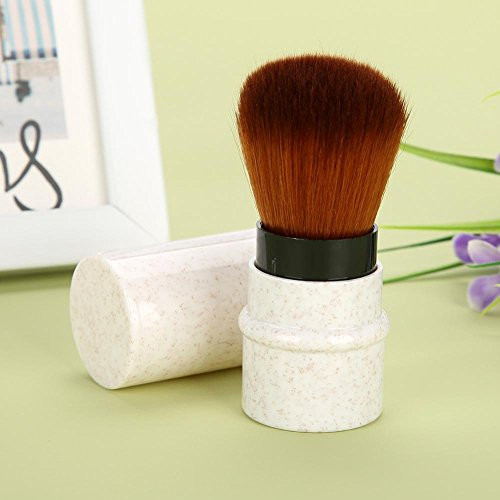 Foundation Brush- Concealer Brush Cosmetic Brush Face Powder Blush Makeup Brush- Short Marbling for Mom Girlfriend-apricot-