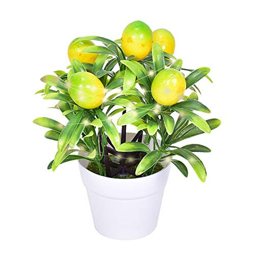 Firlar Artificial Lemon Tree Potted- Simulation Lemon Branch with Green Leaves- Yellow Fake Small Potted Lemon Decor Simulation Fruit Tree for Kitchen Home Garden Farmhouse- 6.3In Firlar Artificial Lemon Tree Potted- Simulation Lemon Branch with Green Leaves- Yellow Fake Small Potted Lemon Decor Simulation Fruit Tree for Kitchen Home Garden Farmhouse- 6.3In