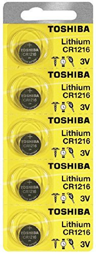 Toshiba CR1216 Battery 3V Lithium Coin Cell -25 Batteries-
