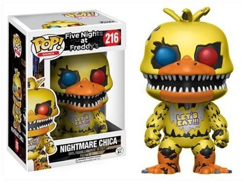 Funko POP Games Five Nights at Freddy's Nightmare Chica Action Figure