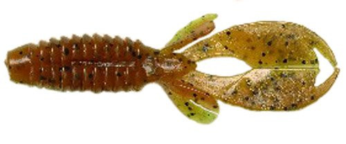 Big Bite Baits 4-Inch Yo Mama Lures-Pack of 8 -Pumpkin/Chart Lam- Big Bite Baits 4-Inch Yo Mama Lures-Pack of 8 -Pumpkin/Chart Lam-