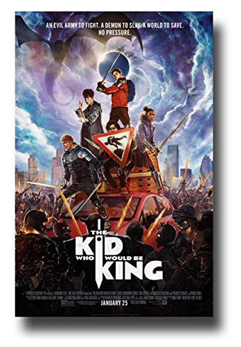 The Kid Who Would Be King Poster Movie Promo 11 x 17 inches On Car