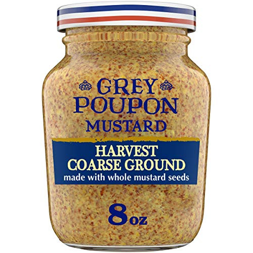 Grey Poupon Coarse Harvest Dijon Mustard -8oz Jar-