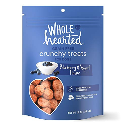 WholeHearted Grain Free Blueberry/Yogurt Dog Treats- 10 oz.