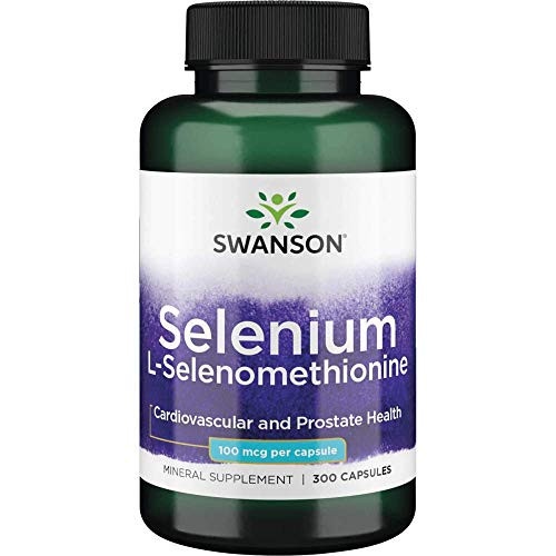 Swanson Selenium -L-Selenomethionine- 100 mcg 300 Capsules