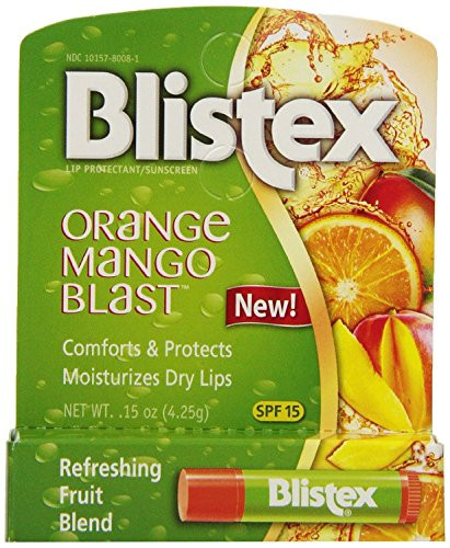 Blistex Orange Mango Blast Lip Balm- 0.15 Ounce