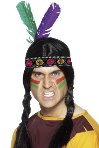 Smiffys Native American Inspired Feathered Headband