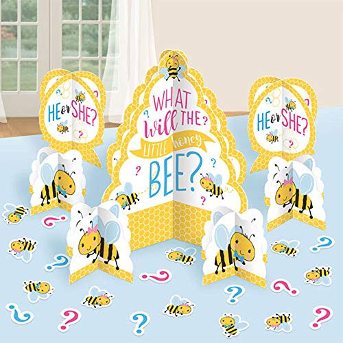 Baby Shower 'What Will it Bee?' Table Decorating Kit (27pc)
