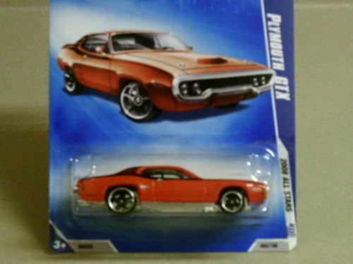 Hot Wheels 2008 All Stars Orange Plymouth GTX w/ Black OH5SPs -20 of 36- 60/196 1-64 Scale