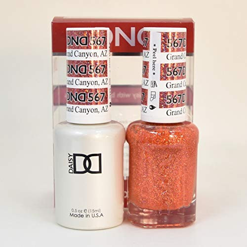 Daisy DND - Gelcolor and Matching Nail Polish color set -567 - Grand Canyon- AZ- by DND