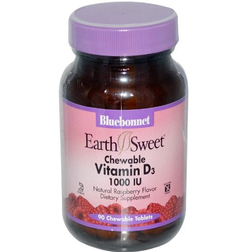 Bluebonnet Nutrition-chew Vitamin D3 1000 Iu- 90 Count