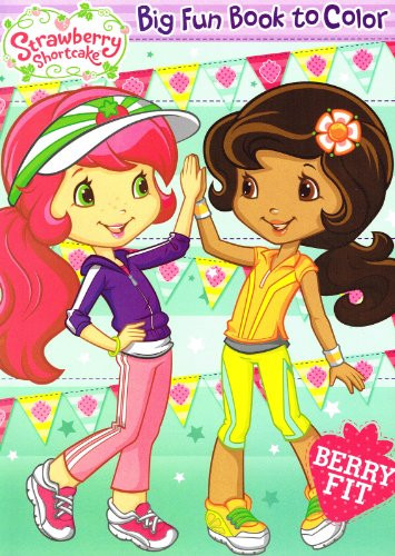Strawberry Shortcake® Coloring and Activity Book Set (2 Books ~ 96 pgs each)