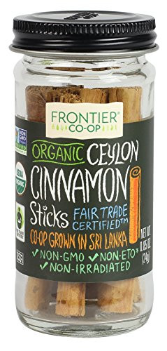 Frontier Organic Cinnamon Sticks- 0.85 Ounce