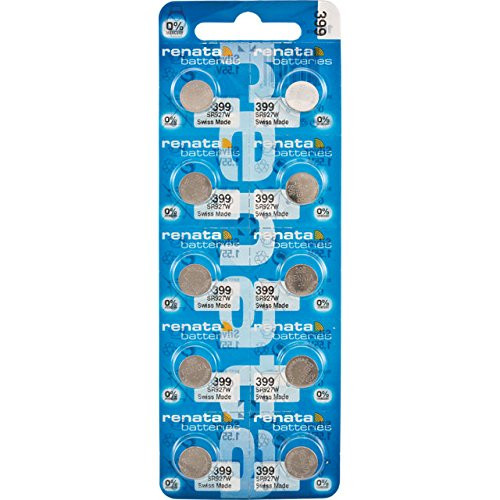 RENATA 399 Non-rechargeable Battery- Watch- Single Cell- Silver Oxide- 55 mAh- 1.55 V- SR57 -1 piece-