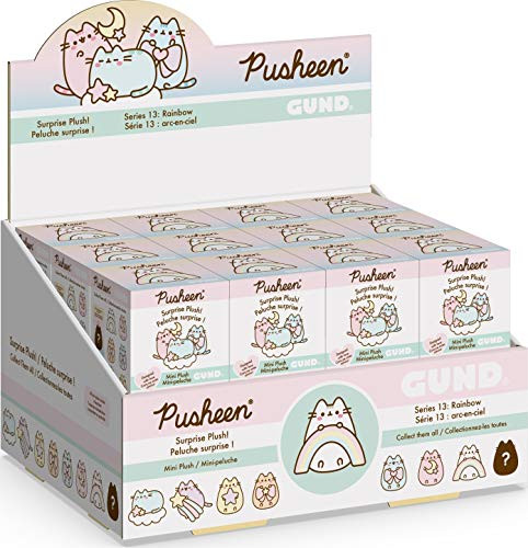 GUND Pusheen Blind Box Series 13- Rainbow Mystery Plush- 3inch