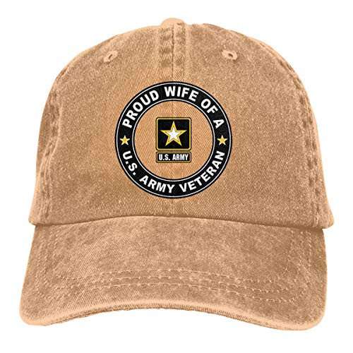 SLISL EIEI U.S. Army Veteran Proud Wife Adjustable Baseball Caps Denim Hats Cowboy Sport Outdoor SLISL EIEI U.S. Army Veteran Proud Wife Adjustable Baseball Caps Denim Hats Cowboy Sport Outdoor