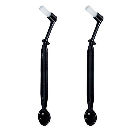 Coffee Grinder Cleaning Brush Nylon Espresso Machine Brush Coffee Cleaning Tool with Spoon