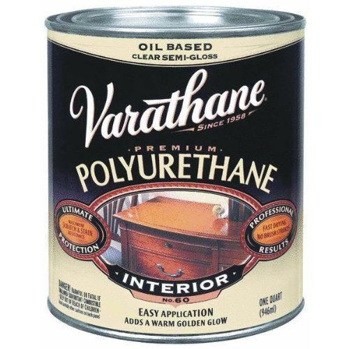 Rust-Oleum Varathane 242178H 1/2-Pint Interior Oil 275 Voc Polyurethane, Satin Finish