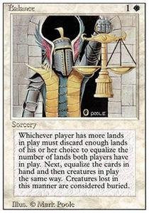 Magic- the Gathering - Balance - Revised Edition