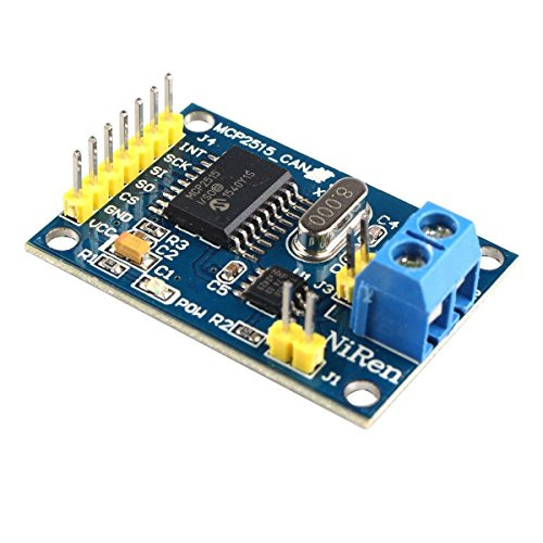 WINGONEER MCP2515 CAN Bus Module TJA1050 Receiver SPI Module For Arduino Raspberry Pi 51 ARM AVR DIY etc