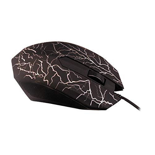 MagiDeal USB Wired LED Backlit Optical Gaming Mouse for PC- Laptop- Notebook- Desktop