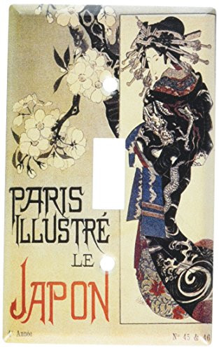 Art Plates - Paris Illustre Switch Plate - Single Toggle