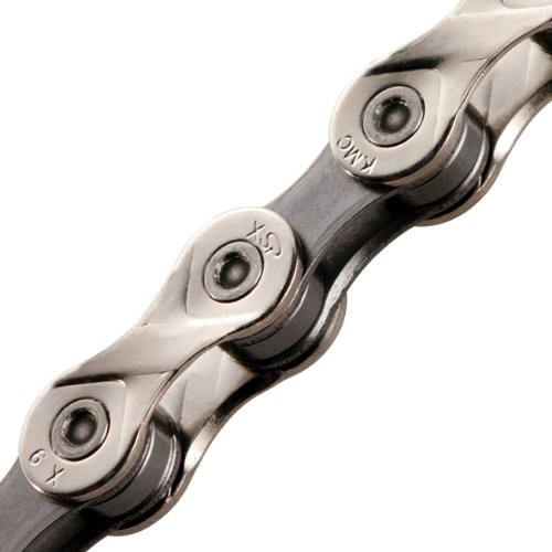 KMC KMC023 X9.93 Bicycle Chain (9-Speed, 1/2 x 11/128-Inch, 116L, Silver/Black)