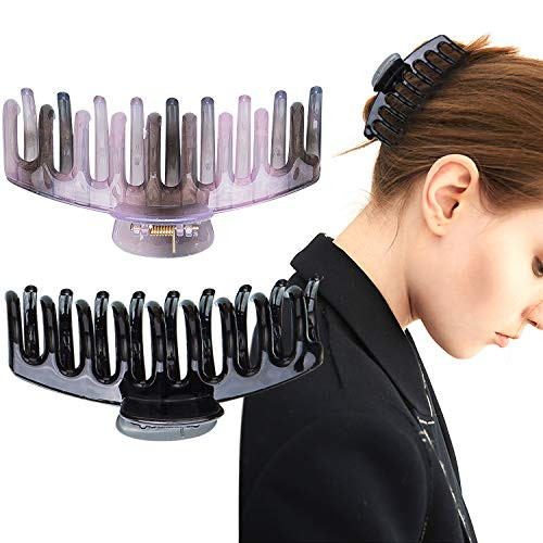 2 Pcs Large Hair Claw Clips For Women Nonslip Big Banana Claw Hair Clips for Women Girls Strong Hold Hair Clips for Thick Hair Accessories 2 Pcs Large Hair Claw Clips For Women Nonslip Big Banana Claw Hair Clips for Women Girls Strong Hold Hair Clips for Thick Hair Accessories