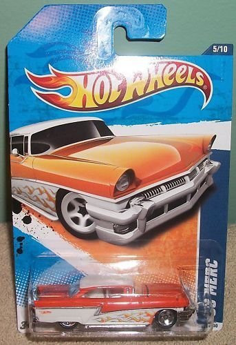 2010 Hot Wheels 163/240 - Hot Auctions 5/10 - '56 Merc -Orange-