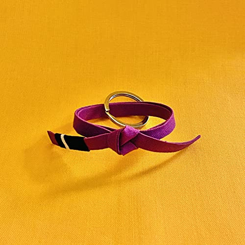 Jiu Jitsu/BJJ Belt Keychains -Purple-