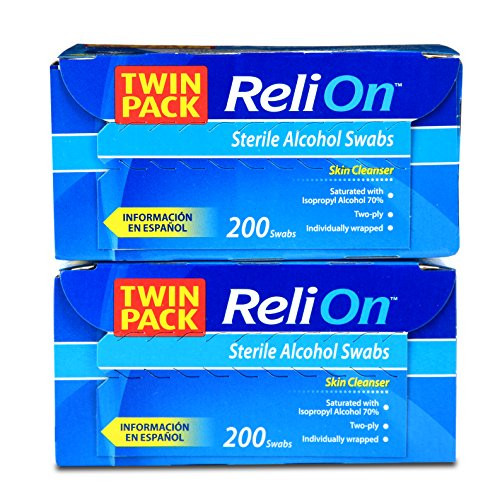 ReliOn Sterile Alcohol Swabs- 200 count by Reli On