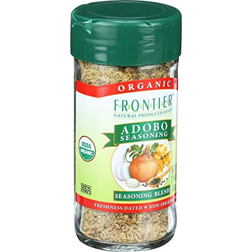 Frontier- Seasoning Adobo Organic- 2.86 Ounce