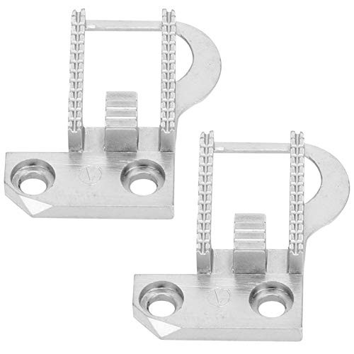 Feed Dog- 2Pcs Needle Plate Feed Dog Fine Teeth Household Sewing Machine Parts for Singer 974