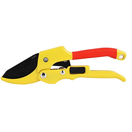 Yosoo Pruning Shears Garden Plant Scissor Trimmer Branch Cutter Hand Pruner Garden Clippers Garden Shears Pruning- Pruning Scissors- Garden Tools- Garden Supplies for Gardener 20.5cm